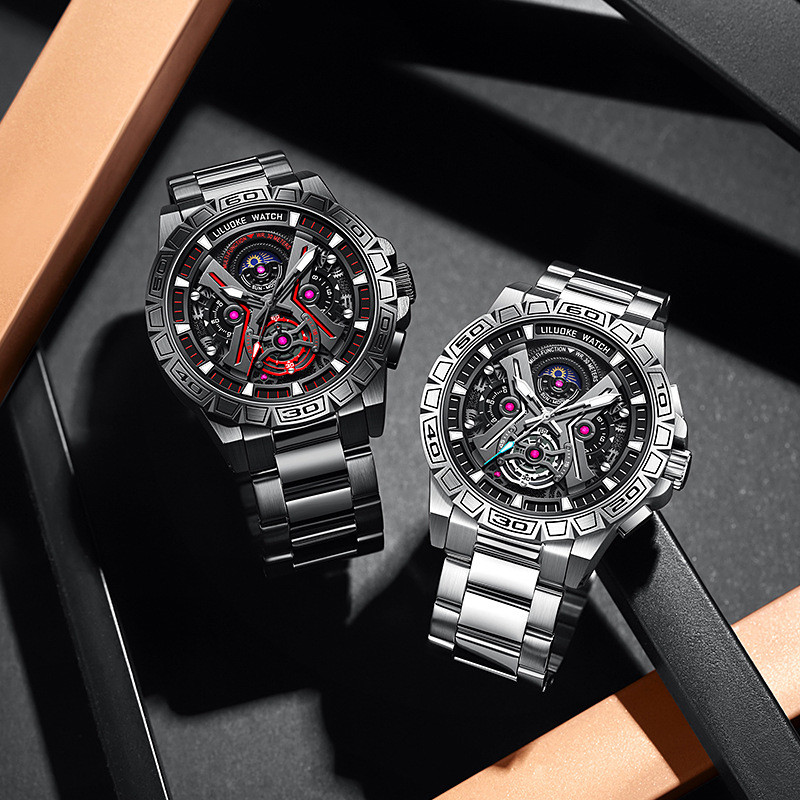 ZZ High-End Watch Men's Luminous Waterproof Multi-Functional Men's Watch Fashion - Image 2