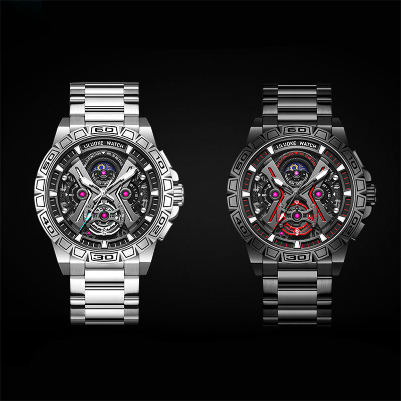 ZZ High-End Watch Men's Luminous Waterproof Multi-Functional Men's Watch Fashion - Image 3