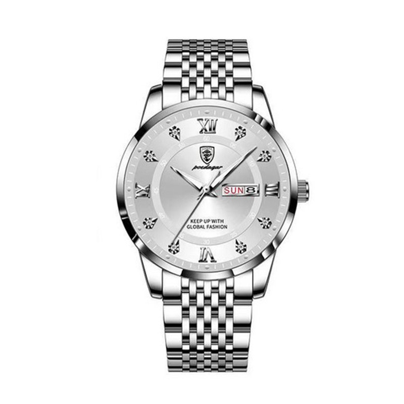 ZZ Men's Watch New Men's Watch Waterproof Luminous Calendar Quartz Wrist Watch - Image 3