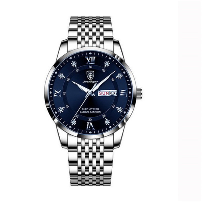 ZZ Men's Watch New Men's Watch Waterproof Luminous Calendar Quartz Wrist Watch - Image 5