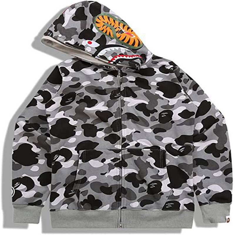 Hot Hoodie Cotton Splice Jacket Coats Camo Cool Sweatshirts 25th Annivers - Image 6
