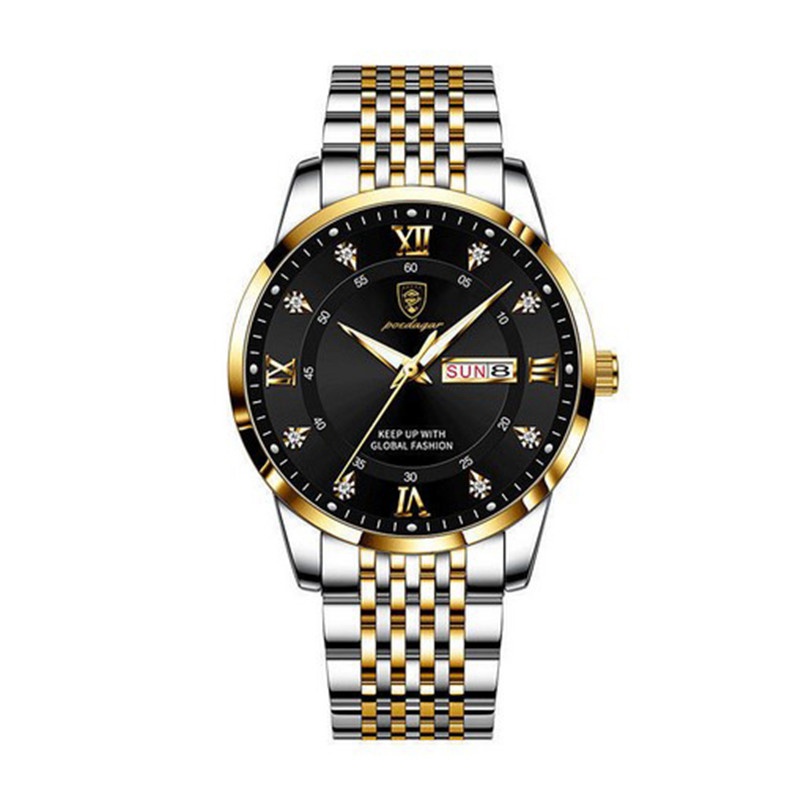 ZZ Men's Watch New Men's Watch Waterproof Luminous Calendar Quartz Wrist Watch - Image 8