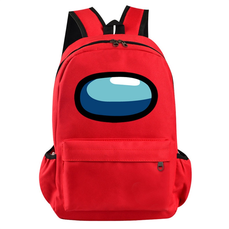 Original Among US Game Original Book Bag Student Backpack Hot Peripheral Backpack Red Schoolbag