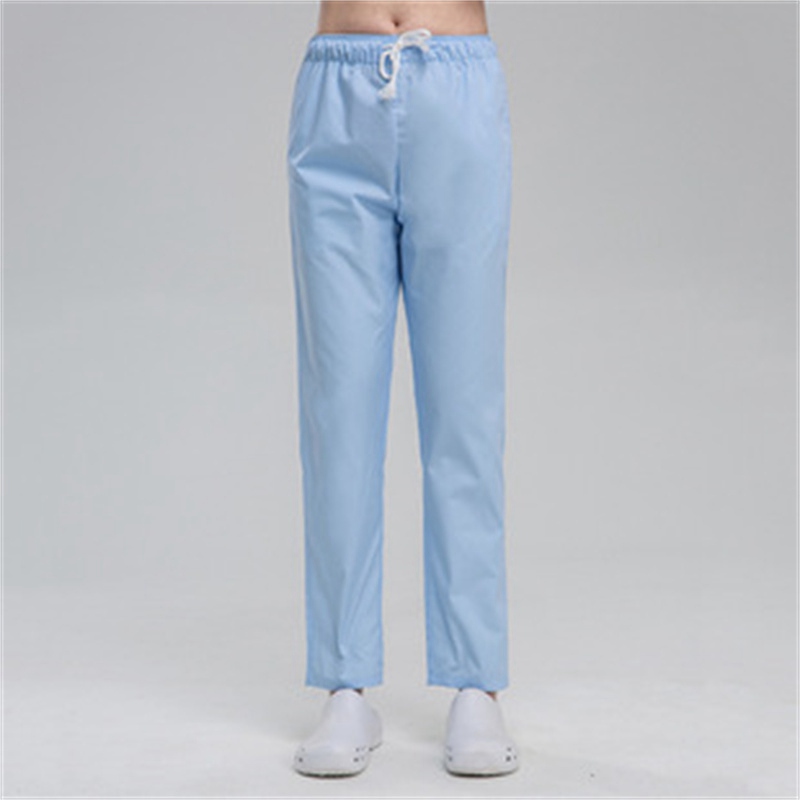 Nurse Pants Elastic Waistband Tether Dental Dentist Pants Nurses' Uniform plus Size Lab Work Pants - Image 2