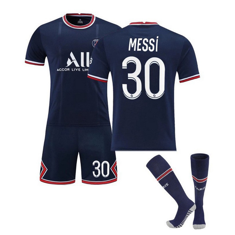 30 for Kids Football Kits Soccer Jersey Training T-shirt Suit 21/22 - Image 2