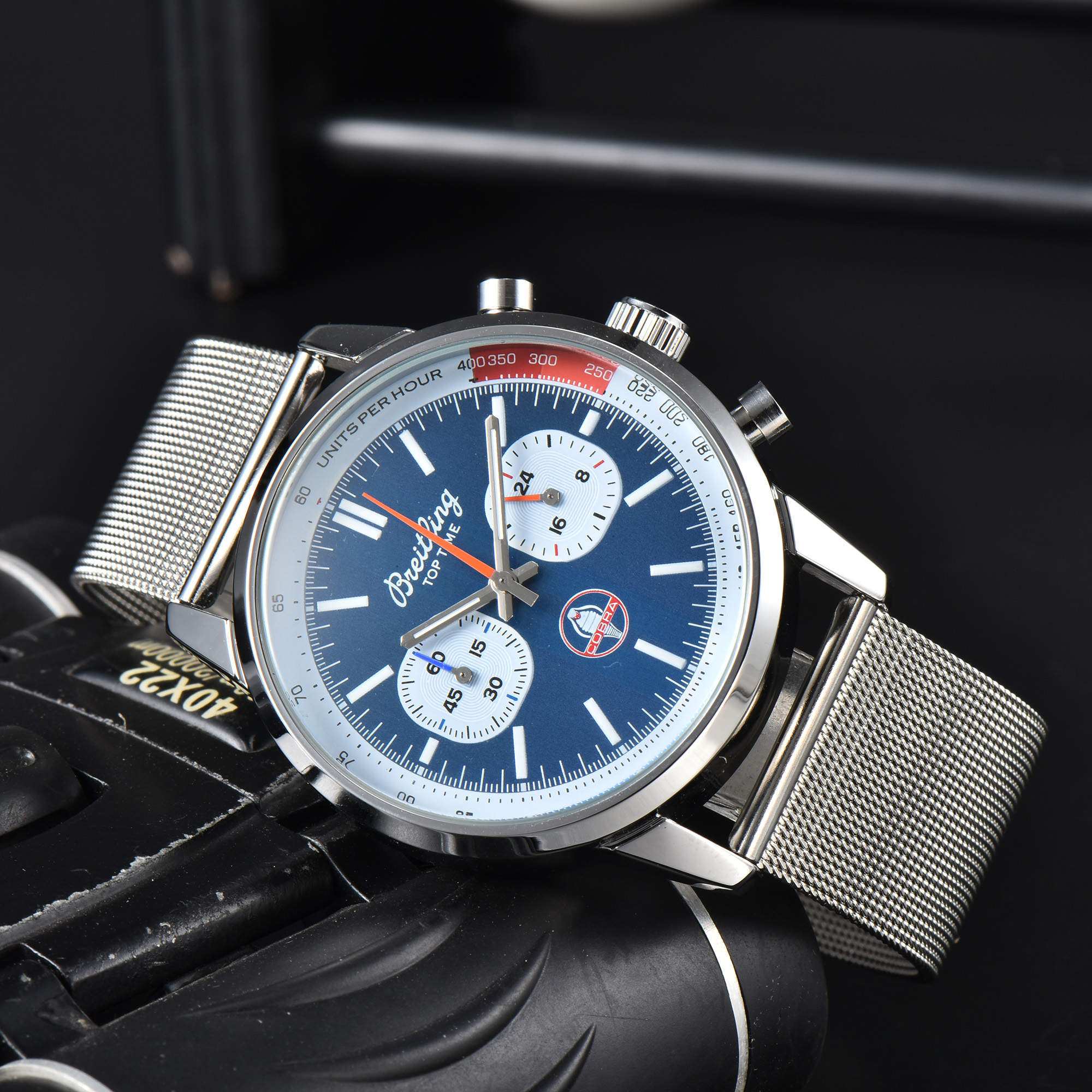 Breitling Top Time B01 Shelby Cobra Ford Mustang Thunderbird Chevrolet Corvette Watch B Top Time - Image 13