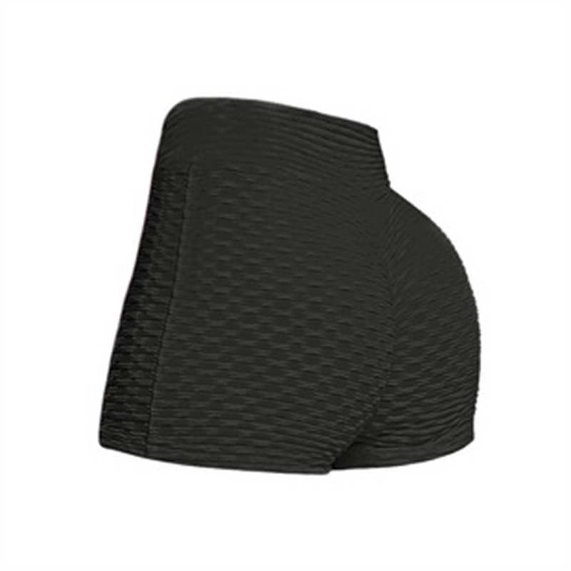 European and American Ins Amazon plus Size Peach Hip Bubble Fitness Sports Hip Raise Skinny Yoga Shorts - Image 2