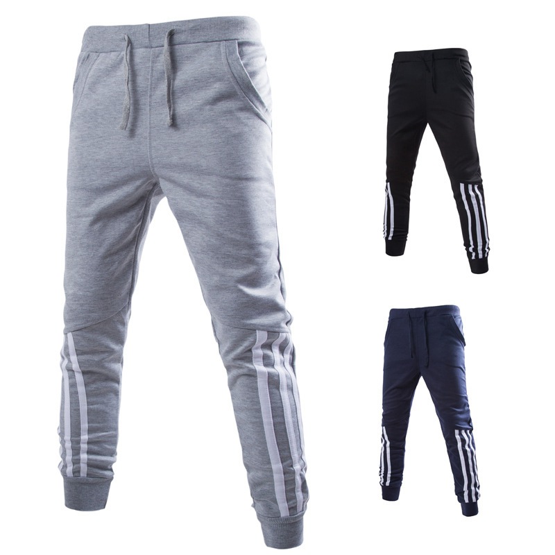 Foreign Trade EBay AliExpress plus Size Men's Pants Men's Casual Sports Harem Pants Men's Trousers Trousers Black Y249