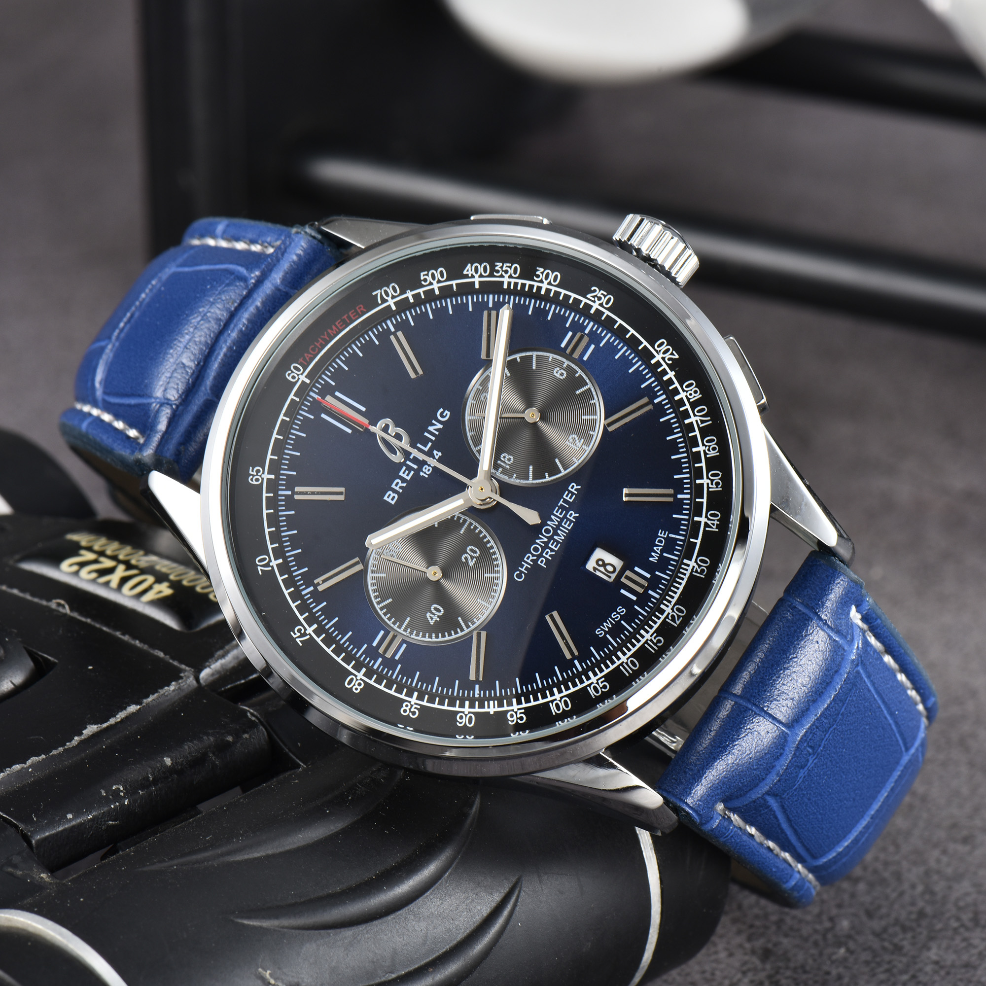 Breitling Premier B01 Chronograph 42 Men's Five Pin Multi Function Watch B Premier - Image 14