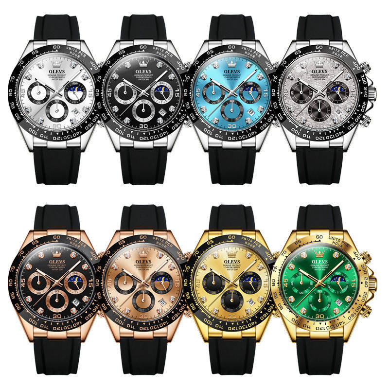 ZZ Watch Multi-Functional Sports Timing Quartz Watch Men's Watch Fashion