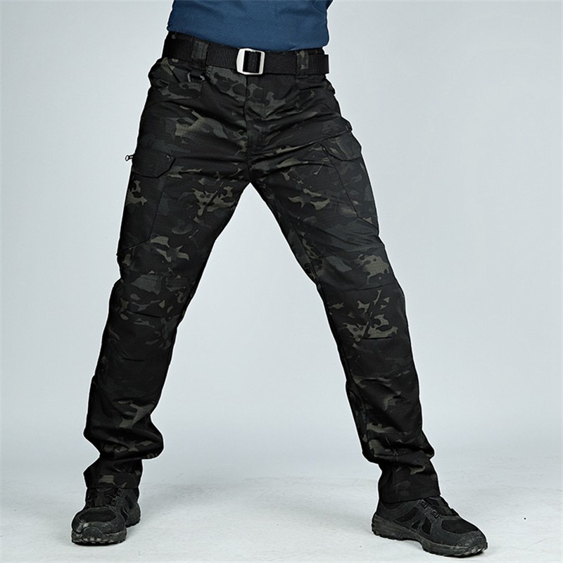 Ix7 Tactical Pants Men's Trousers Special Forces Camouflage Pants Outdoor Training Pants Autumn and Winter Climbing Pants Wear-Resistant Consul - Image 3