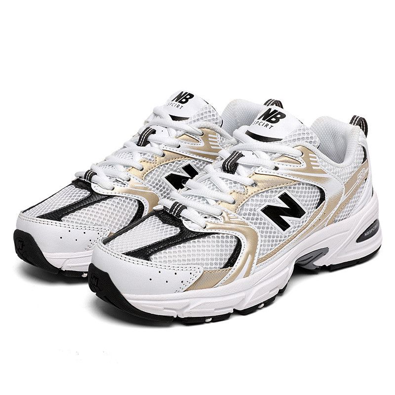 New Balance 530 White Silver Navy Sports Casual Mesh Soft Fashion Trainers Shoes NB530 - Image 3