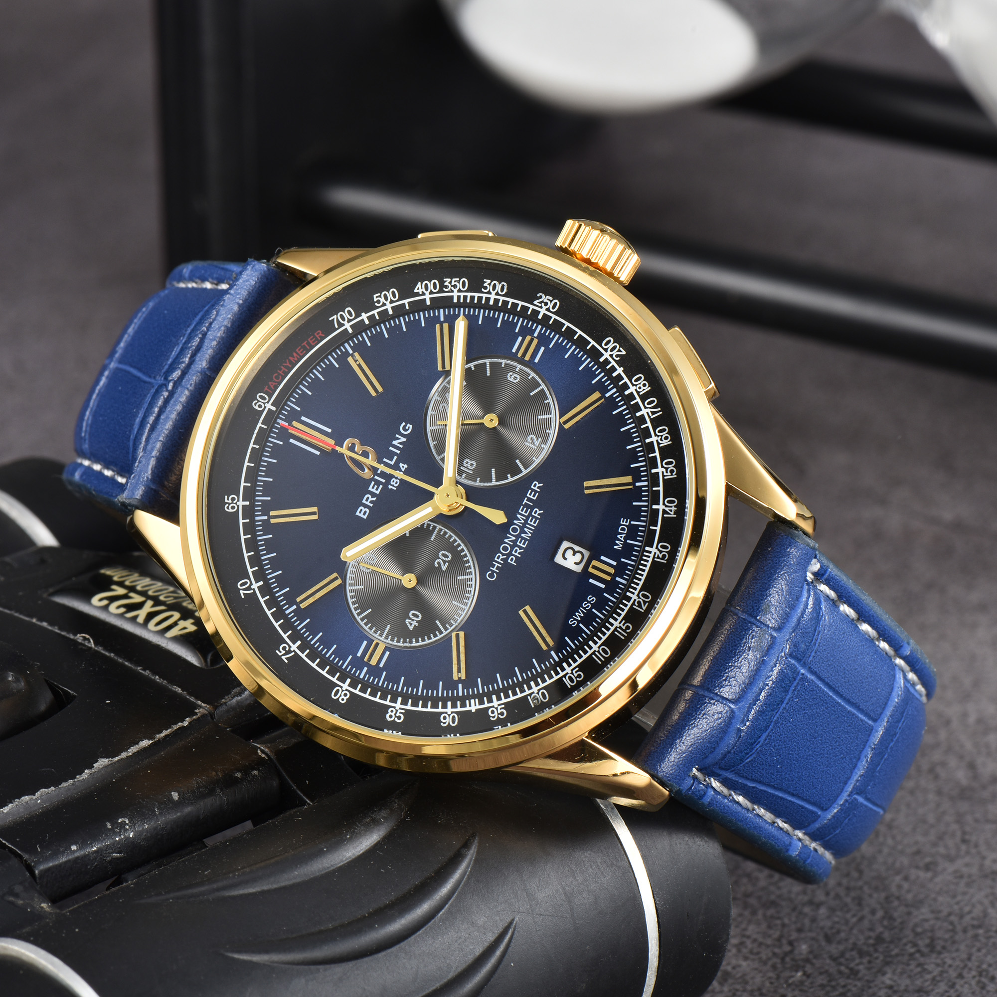 Breitling Premier B01 Chronograph 42 Men's Five Pin Multi Function Watch B Premier - Image 16