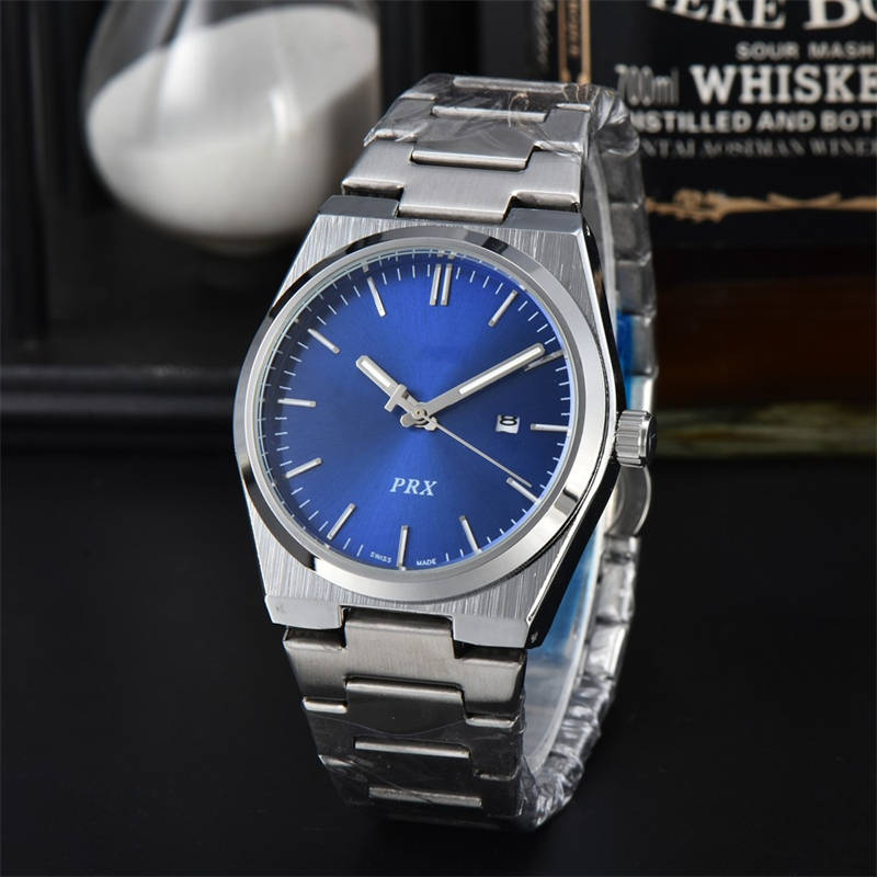 Tissot Three-Pin Men's Watch Steel Strap Watch Quartz Watch Hot Sale Fashion Calendar - Image 3