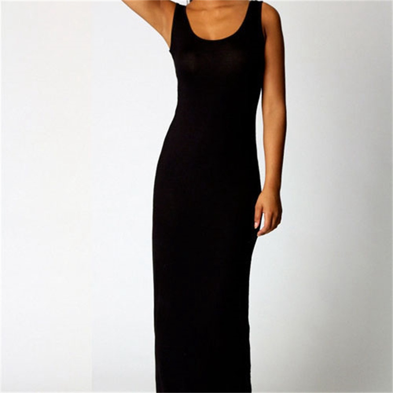 Amazon Wish Best Selling Women's Clothes 21 Color Size 6 Elegant Sexy Vest Long Dress Fashion Dress EBay Popular - Image 4