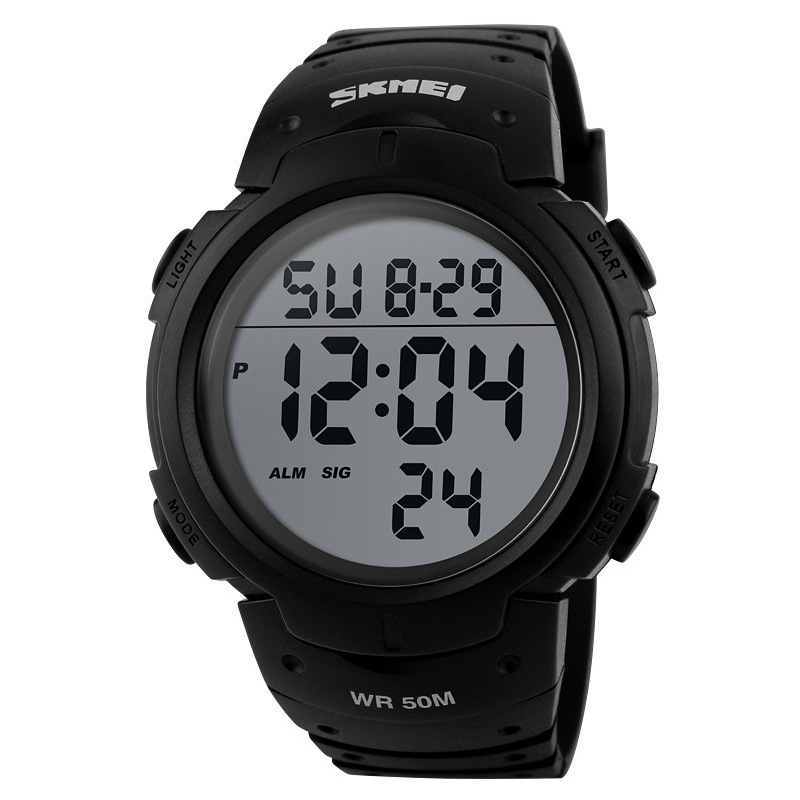 ZZ SKMEI Mens LED Digital Sport Watches Military Stopwatch Waterproof Date Watch UK - Image 4