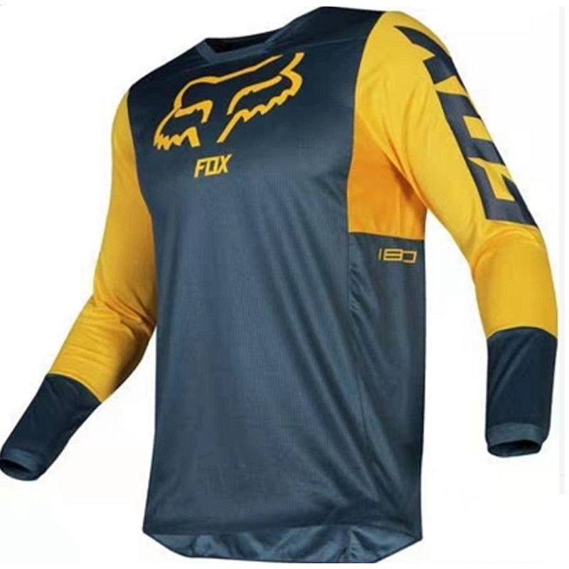 New Men's FOX Cycling Jersey DH MTB Off Road Racing Clothing Long sleeve tops - Image 6