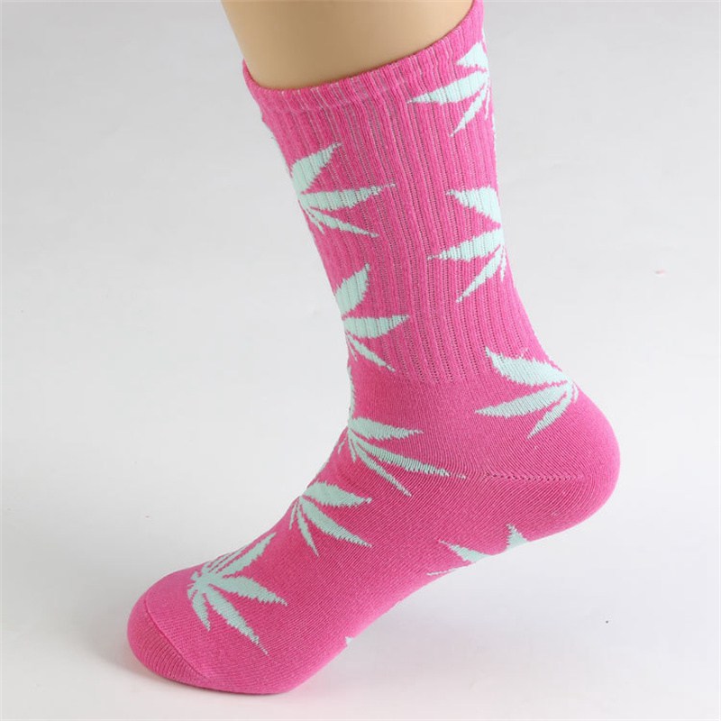 INS Internet Celebrity Mid-Calf Leaf Socks Men and Women Street Sports Skateboard Maple Leaf-Shaped Socks Cotton Stockings Female Trendy Socks Manufacturer - Image 5
