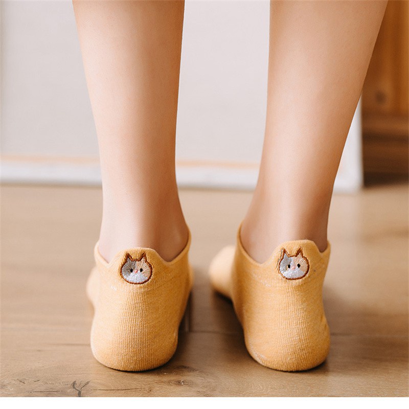 Socks Women's Socks Low-Cut Spring and Summer Cute Japanese Style Low-Top Cotton Socks Short Korean Style Low Cut Socks Women's Ins Fashion Personality - Image 10