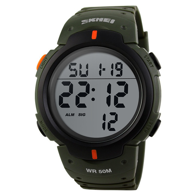 ZZ SKMEI Mens LED Digital Sport Watches Military Stopwatch Waterproof Date Watch UK - Image 5