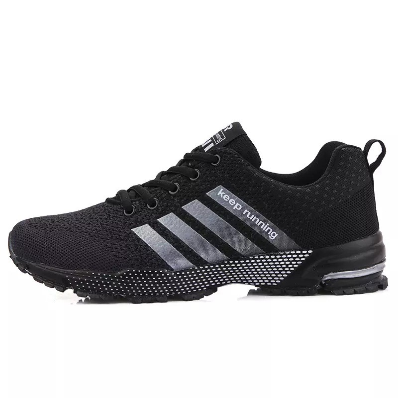 Spring and Autumn Foreign Trade New Couple Sneakers Fly-Kit Mesh Men's Running Shoes Lightweight Breathable plus Size Men's Shoes Fashion - Image 6