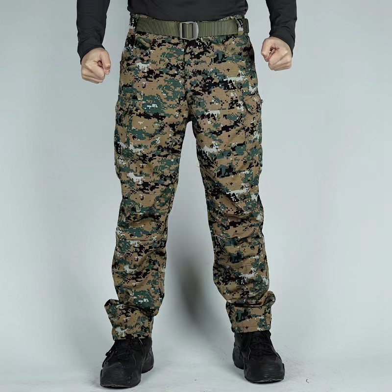 Ix7 Tactical Pants Men's Trousers Special Forces Camouflage Pants Outdoor Training Pants Autumn and Winter Climbing Pants Wear-Resistant Consul - Image 6