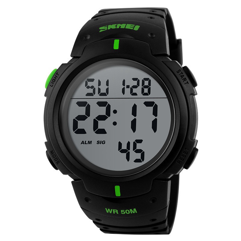 ZZ SKMEI Mens LED Digital Sport Watches Military Stopwatch Waterproof Date Watch UK - Image 6