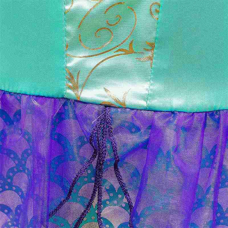 Girls Little Mermaid Ariel Princess Cosplay Costumes For Kids Baby Girl Mermaid Disney Dress Up Sets Children Halloween Clothing - Image 11