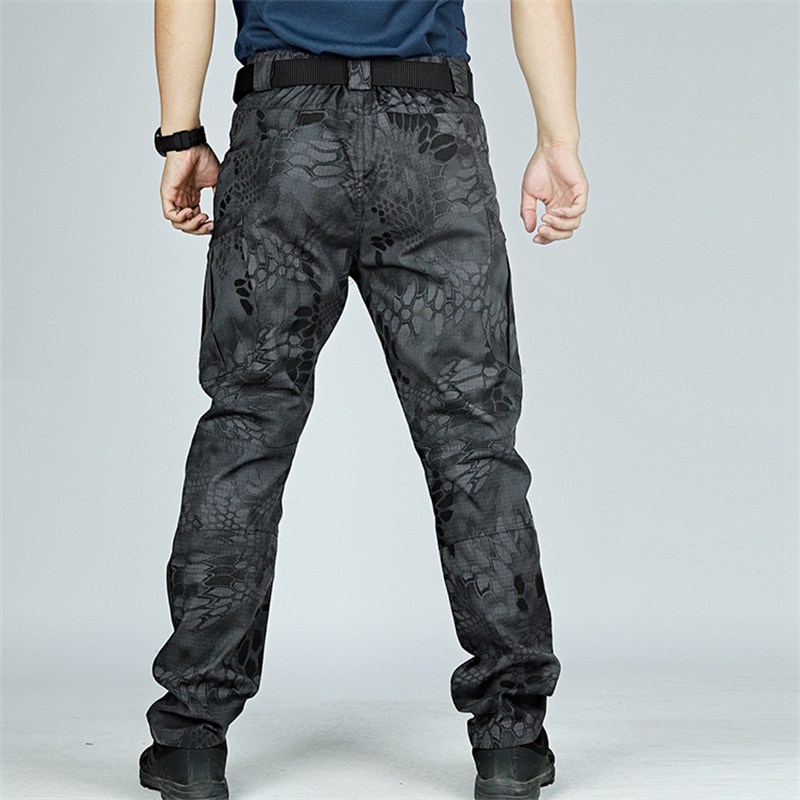 Ix7 Tactical Pants Men's Trousers Special Forces Camouflage Pants Outdoor Training Pants Autumn and Winter Climbing Pants Wear-Resistant Consul - Image 7