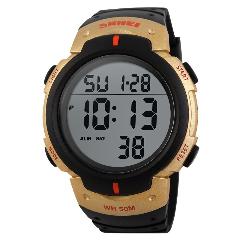 ZZ SKMEI Mens LED Digital Sport Watches Military Stopwatch Waterproof Date Watch UK - Image 7