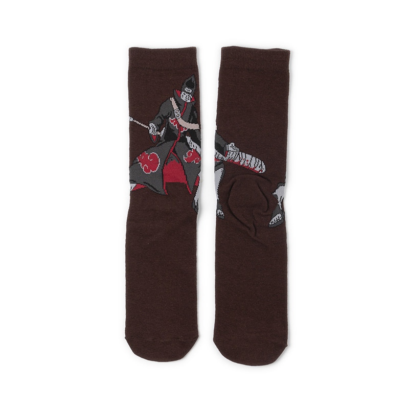 2PC Cartoon Socks Ninja Cotton Cartoon Socks Cotton Man Manufacturer Women's Cross-Border Socks Trendy Socks TV Wholesale Anime Men's Socks - Image 6