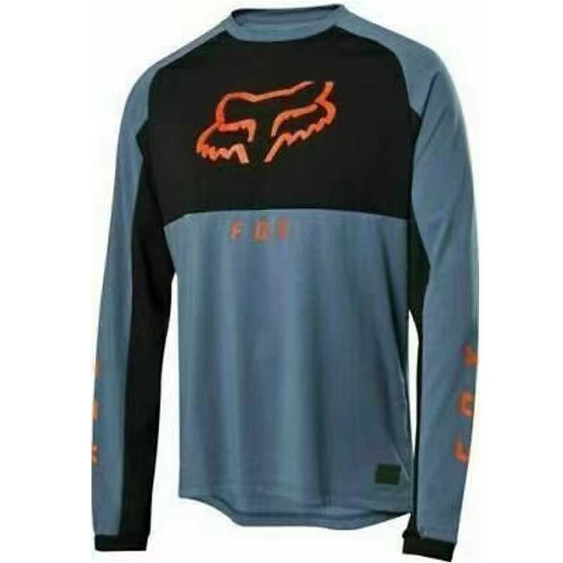 New Men's FOX Cycling Jersey DH MTB Off Road Racing Clothing Long sleeve tops - Image 8
