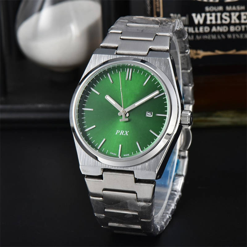 Tissot Three-Pin Men's Watch Steel Strap Watch Quartz Watch Hot Sale Fashion Calendar - Image 7
