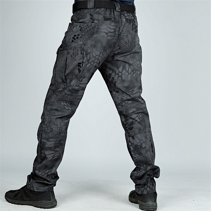 Ix7 Tactical Pants Men's Trousers Special Forces Camouflage Pants Outdoor Training Pants Autumn and Winter Climbing Pants Wear-Resistant Consul - Image 8