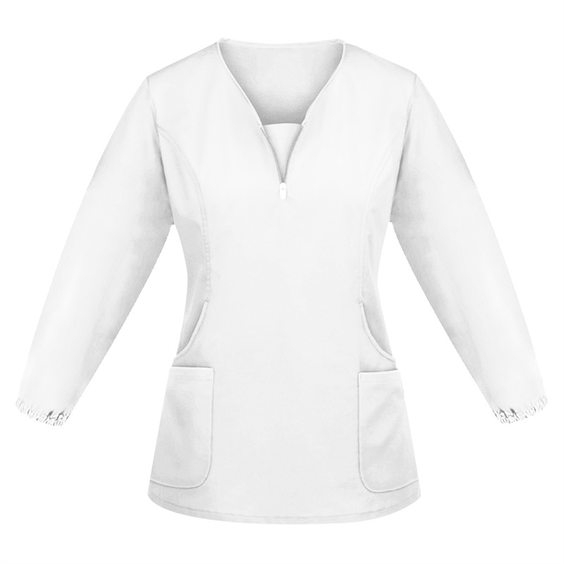 2024 Amazon Operating Room Autumn and Winter Hand Washing Suit Women's Long-Sleeved Overalls Nurse Surgeon Disposable Protective Coveralls Overalls - Image 9