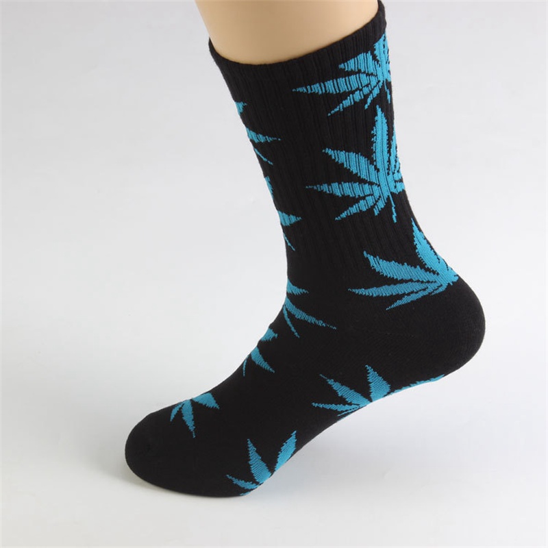INS Internet Celebrity Mid-Calf Leaf Socks Men and Women Street Sports Skateboard Maple Leaf-Shaped Socks Cotton Stockings Female Trendy Socks Manufacturer - Image 9