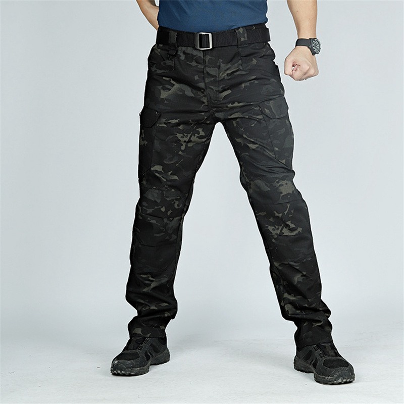 Ix7 Tactical Pants Men's Trousers Special Forces Camouflage Pants Outdoor Training Pants Autumn and Winter Climbing Pants Wear-Resistant Consul - Image 9