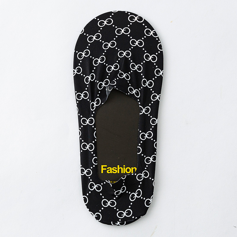 Socks Men's Boat Socks Summer Thin Ice Silk Socks Korean Style Low Top Invisible Socks Silicone Non-Slip Tight Ins Fashion - Image 9