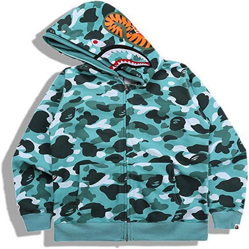 Hot Hoodie Cotton Splice Jacket Coats Camo Cool Sweatshirts 25th Annivers - Image 18