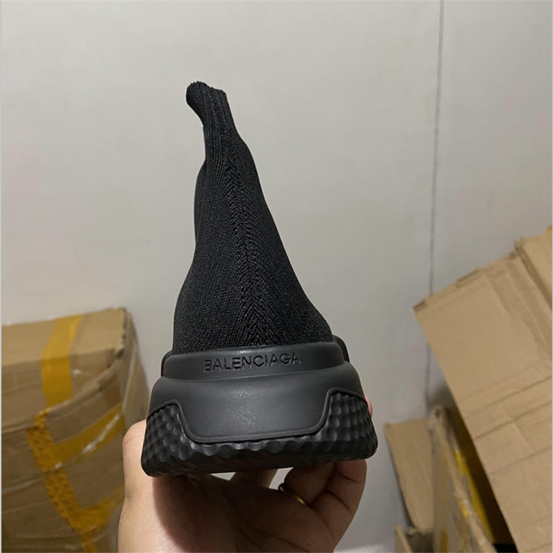 Woman's Sock Knitted Flat Sneakers Men Trainers Speed Runners Sport Shoes - Image 13