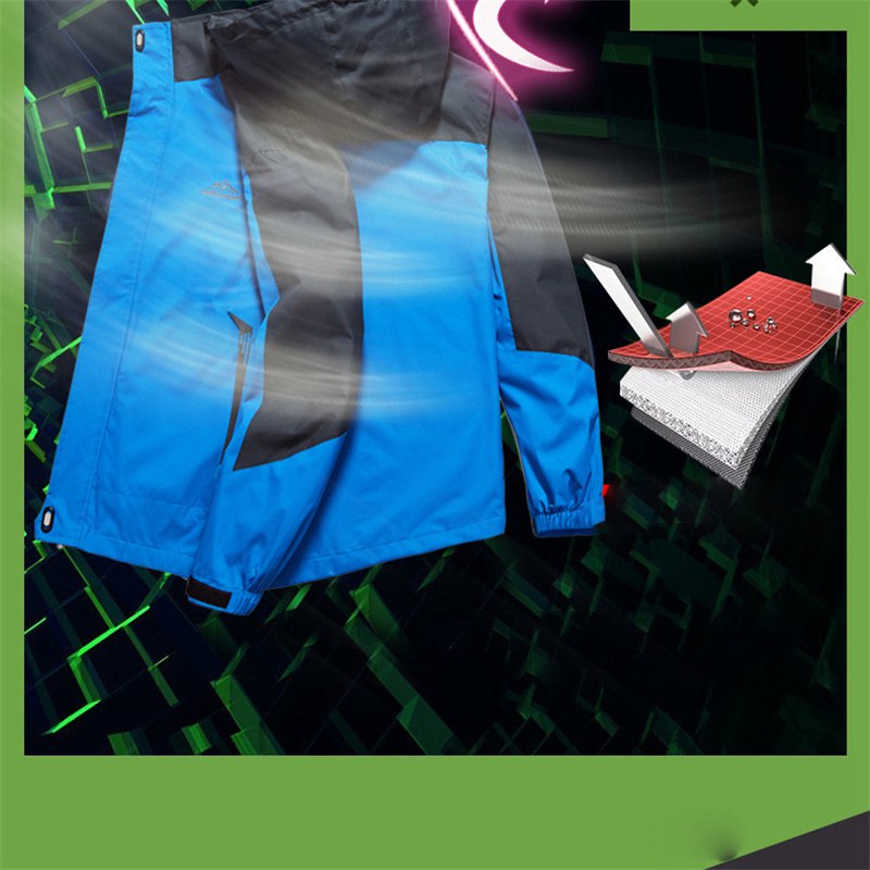 Factory Direct Sales Wholesale Couple Outdoor Shell Jacket Single Layer Sports Clothing Thin Men and Women Windproof Waterproof Group Purchase - Image 9