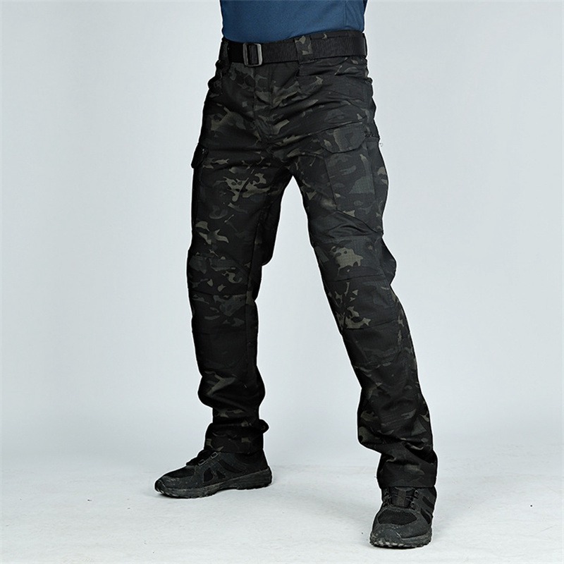 Ix7 Tactical Pants Men's Trousers Special Forces Camouflage Pants Outdoor Training Pants Autumn and Winter Climbing Pants Wear-Resistant Consul - Image 10