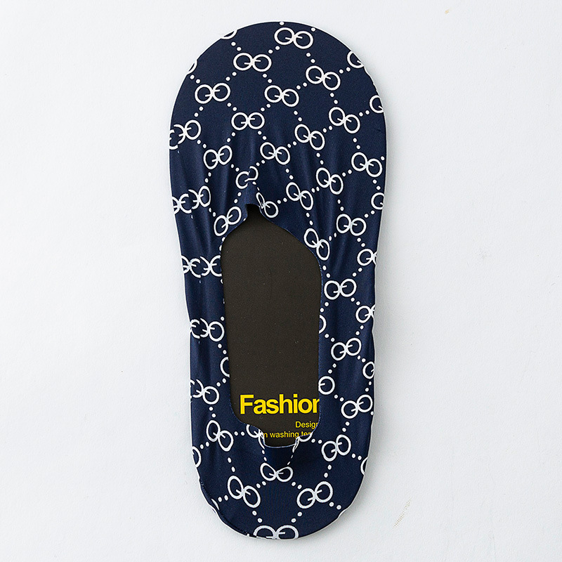 Socks Men's Boat Socks Summer Thin Ice Silk Socks Korean Style Low Top Invisible Socks Silicone Non-Slip Tight Ins Fashion - Image 10