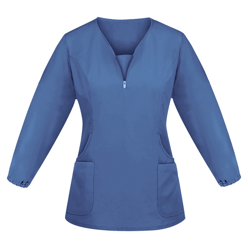 2024 Amazon Operating Room Autumn and Winter Hand Washing Suit Women's Long-Sleeved Overalls Nurse Surgeon Disposable Protective Coveralls Overalls - Image 11