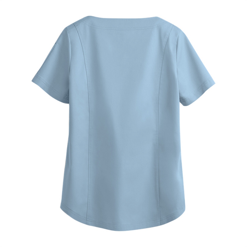 Amazon Operating Room Short Sleeve Hand Washing Suit Women's Jacket Short T Work Clothes Nurse Surgeon Disposable Protective Coveralls Work Clothes B - Image 11