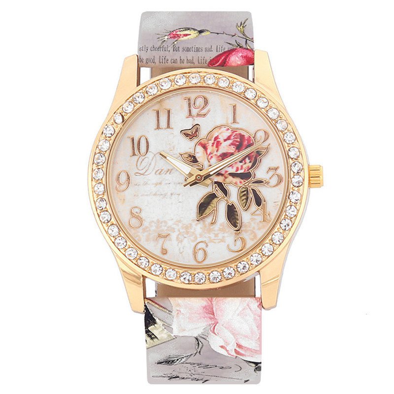 ZZ Ladies Girls Watch Crystal Quartz Womens Analogue Dress Leather Casual Gift - Image 7