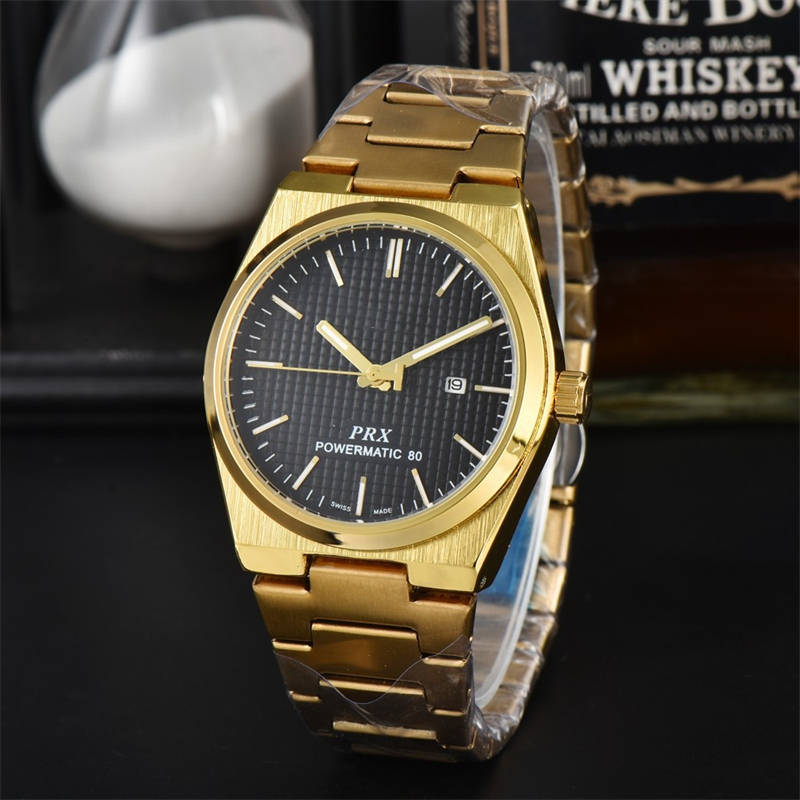 Tissot Three-Pin Men's Watch Steel Strap Watch Quartz Watch Hot Sale Fashion Calendar - Image 11