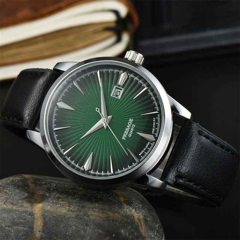 Seiko Men's Business Casual Stainless Steel Six-Pin Calendar Men's Quartz Watch Hot Sale Watch - Image 3