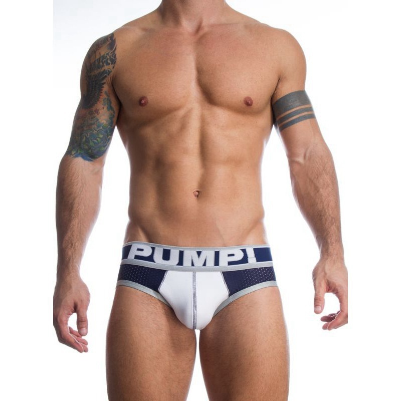 Foreign Trade Popular Style AliExpress Wish Fashion Brand Underwear Pure Cotton Men Pump! Briefs with Packing Bag - Image 8