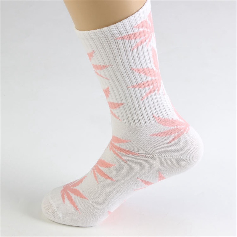 INS Internet Celebrity Mid-Calf Leaf Socks Men and Women Street Sports Skateboard Maple Leaf-Shaped Socks Cotton Stockings Female Trendy Socks Manufacturer - Image 14